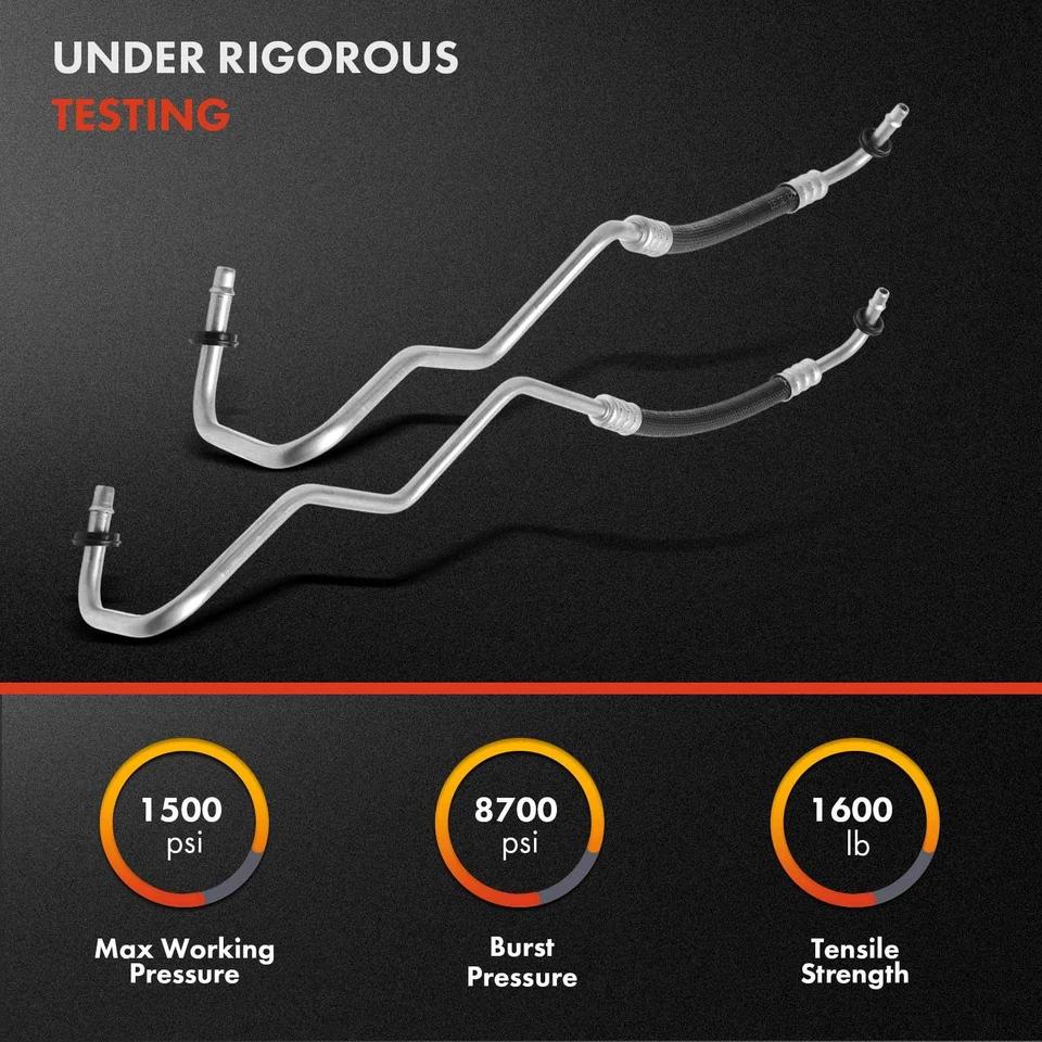 Entrada e saída Auto Trans. Mangueira de resfriador de óleo para Jeep Compass Patriot 2010-2017 - Imagem 3 de 4