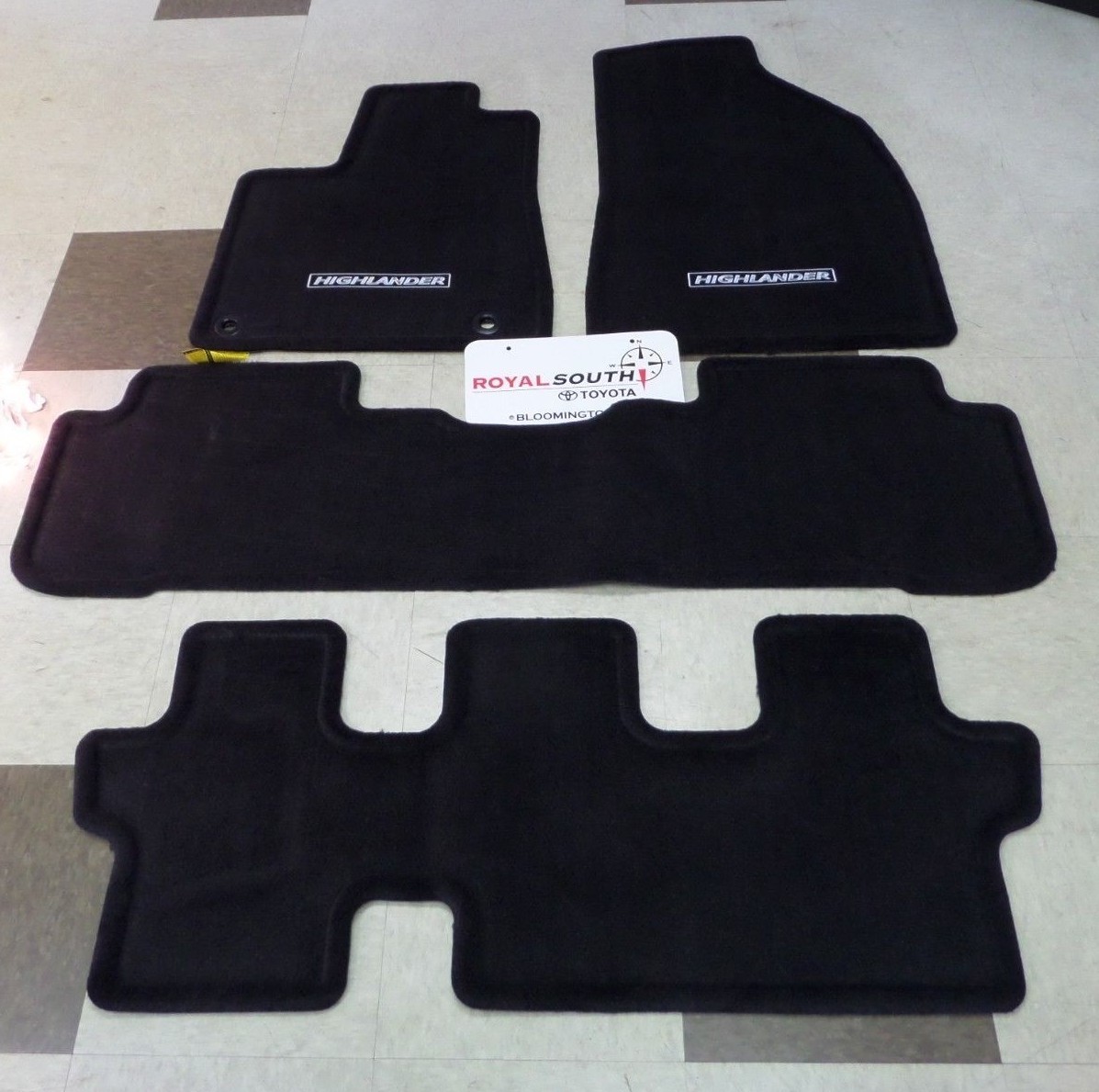 toyota highlander 2018 floor mats