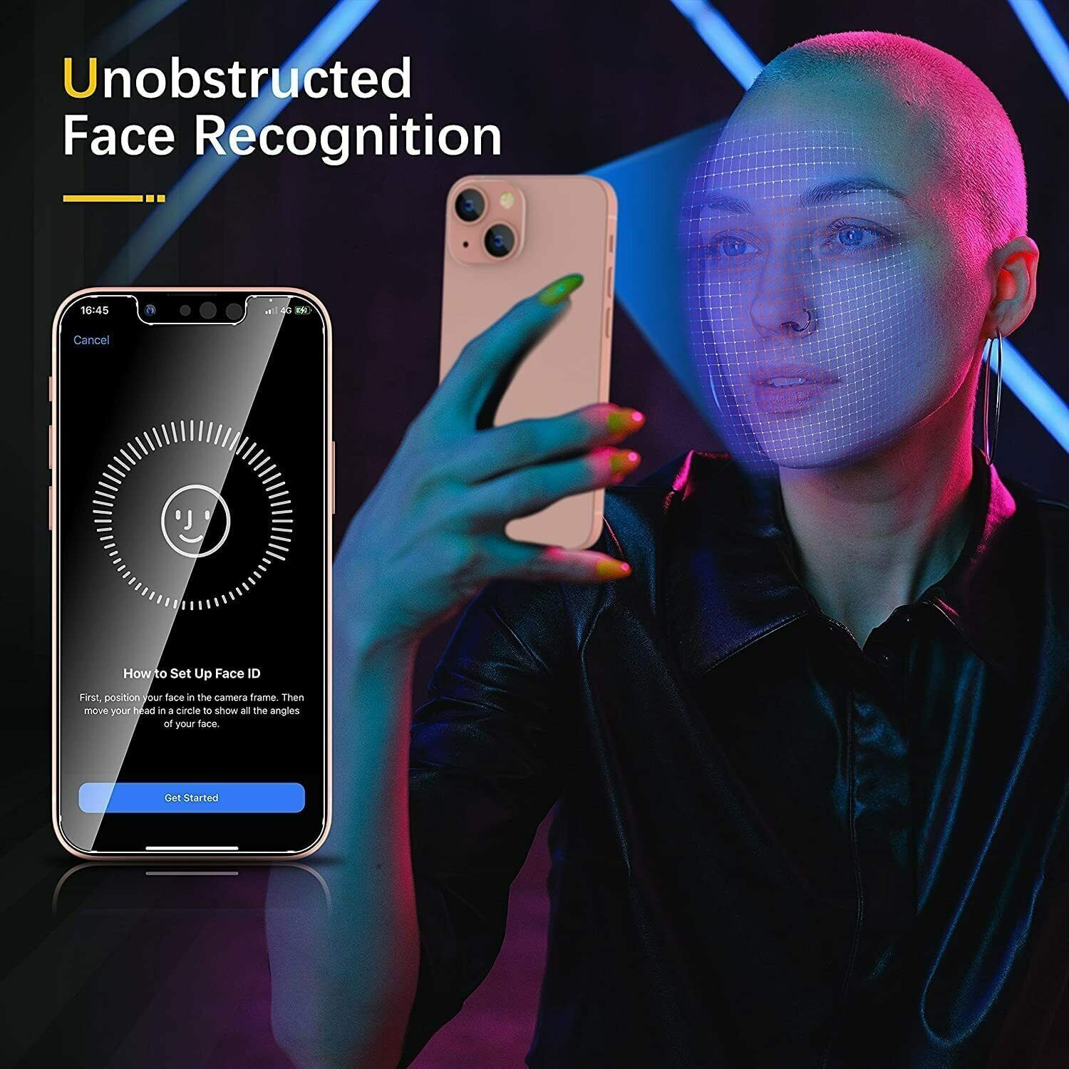 Privacy Tempered Glass Screen Protector Film For iPhone 14 13 12 11 XR