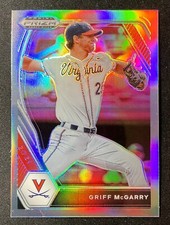 2021 Panini Prizm Draft Picks Baseball Griff McGarry Silver Prizm #PDP145