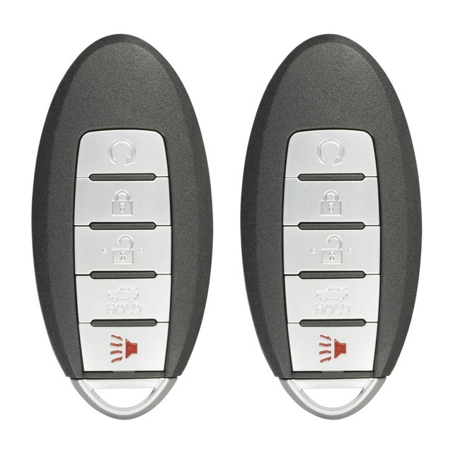2X Remote Key Fob For 2017 2018 Nissan Pathfinder Smart 5 Button 