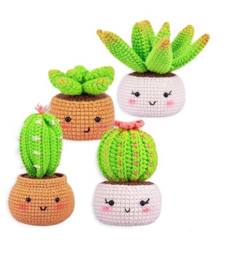 Crochet Kit for Beginners, Crochet Delight Kit with Guided Video Tutorials