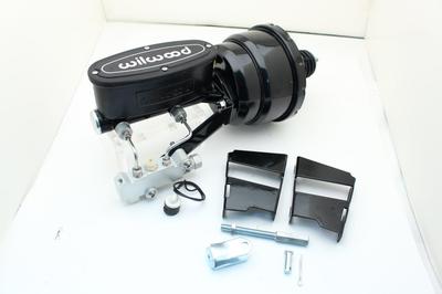 1958-70 Chevy Impala 8'' Dual Power Brake Booster, Wilwood Master & Valve Kit