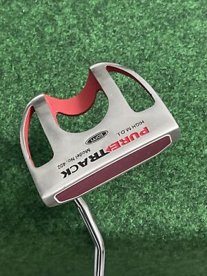 Rare RH DM PureTrack Model 402 High MOI Putter Steel Shaft And Lamkin Grip.