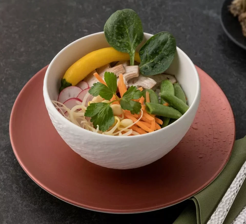 VILLEROY & BOCH MANUFACTURE ROCK BLANC WHITE PORCELAIN 5 1/2" RICE BOWL GERMANY - Image 2 of 4