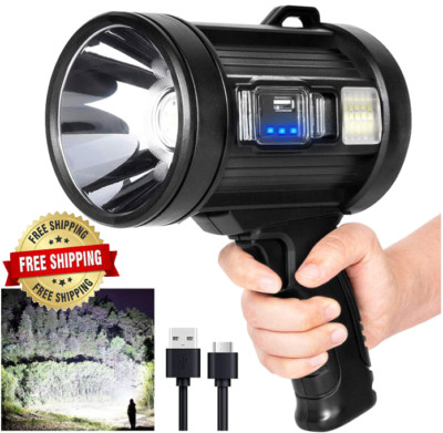 Lamparas de mano recargables led linternas led alta potencia lumens potente NUEV