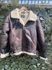 Women's Brown B3 Real Leather, Real Sheepskin Leather Flying Aviatior Jacket