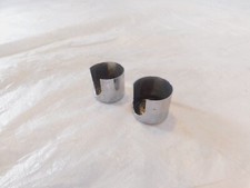 1986-1990 Harley Davidson Sportster 883 & 1200 Chrome Rear Shock Bolt Covers