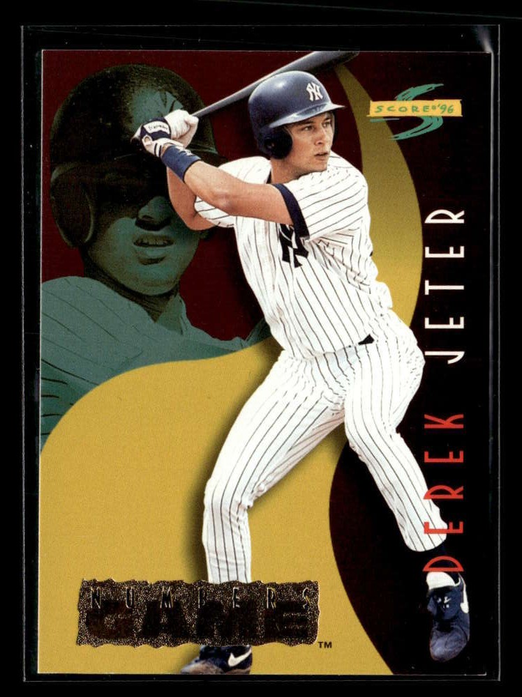 1996 Score Derek Jeter Numbers Game #26 New York Yankees U2077