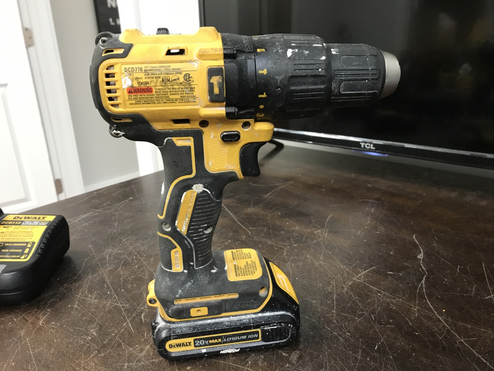Dewalt Dcd778c2 20v Max Compact 