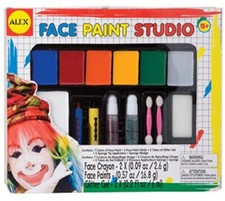 Face Paint kits For Kids Paint, Glitter Gel, Paint Sticks, Sponges, Paint Sticks