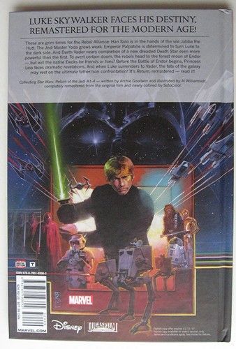 STAR WARS RETURN OF THE JEDI Episode VI HC ILLUS Like New! 2015 1st Printing -E1 - Picture 2 of 9