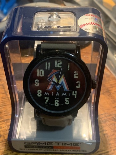 Miami Marlins Watch Game Time MLB-TBK-MIA Throwback MLB sticker - 第 1/4 張圖片