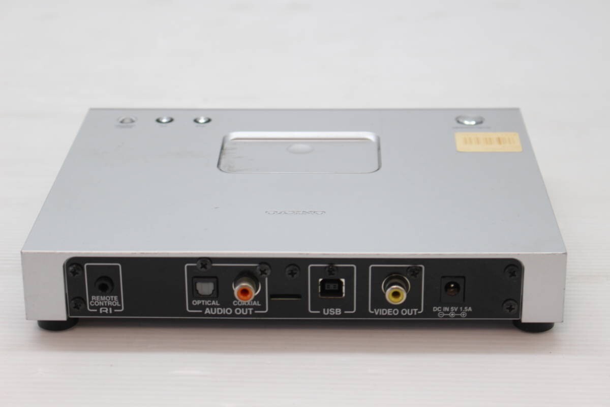 ONKYO ND-S1 Digital Media Transport iPod/iPhone Silver - Tested