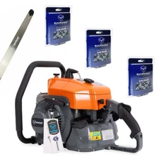 USA Farmertec Holzfforma 105cc G070 Gasoline Chainsaw With 48in Guide Bar&Chain