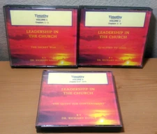 LOT - Leadership In The Church Dr. Richard Koole Timothy audio CDs Vol 2 & 5 