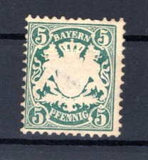 Bayern 38B Avec Restgummi * MH 400EUR (BA4387)