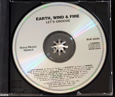 EARTH, WIND & FIRE – LET'S GROOVE CD | eBay