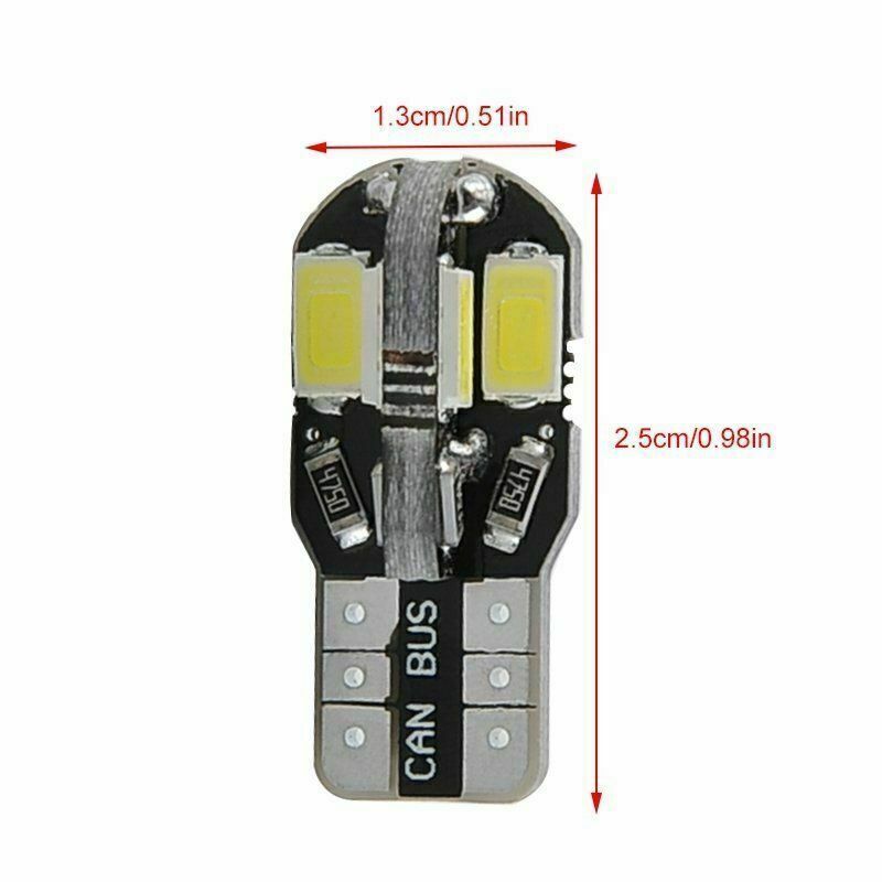 LED Headlight Park Light Bulbs Kit 4PC White For 2008 2009
