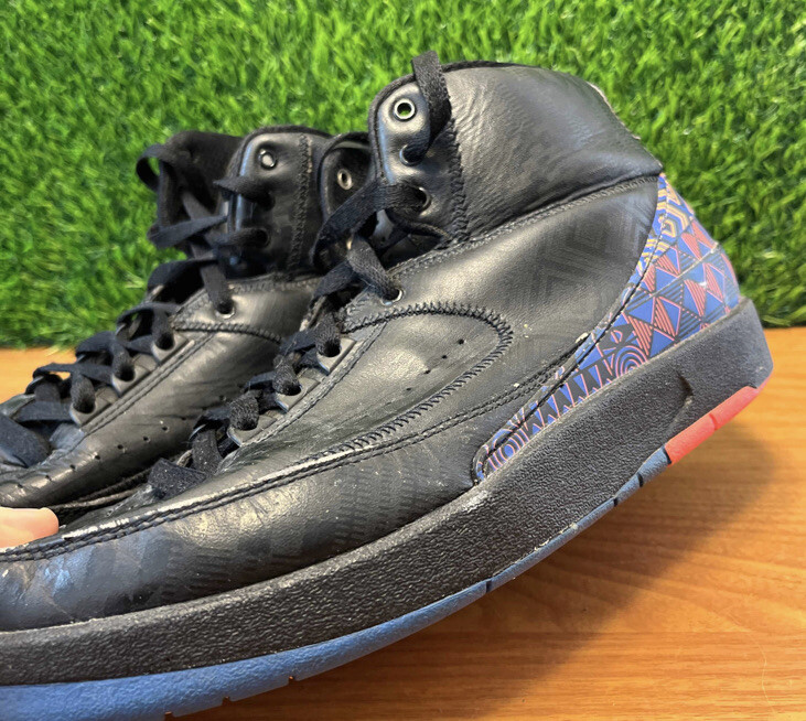 Air Jordan 2 II Retro Black History Month BHM 2019 Size 9.5 Air Jordan 2 II Retro Black History Month BHM 2019 Size 9.5