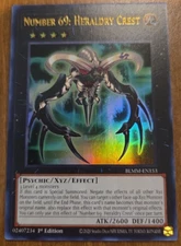 Number 69: Heraldry Crest BLMM-EN153 - Ultra Rare - 1st Ed. - NM/M