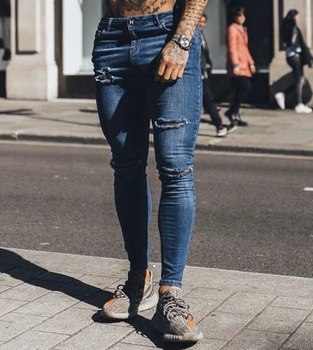 Spray On Hera Jeans Ultra Ripped Dark 