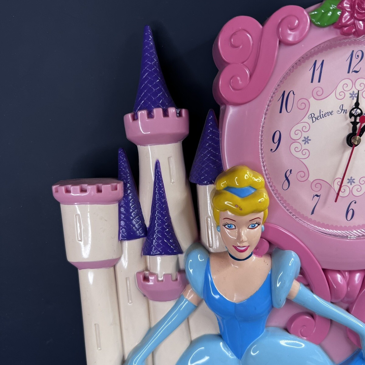 Vintage Disney Princess CINDERELLA BELIEVE IN YOUR DREAMS WALL