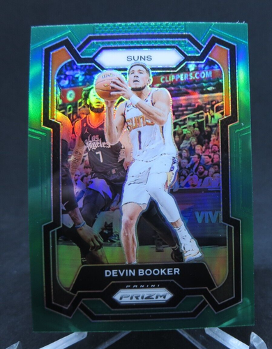 2023-24 PANINI PRIZM Devin Booker Red Cracked Ice Prizm #58 Phoenix