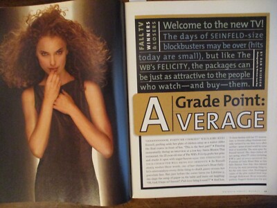 1998 Entertainment Mag(KERI  RUSSELL/FLIP WILSON/FELICITY/BOBBY DARIN/DIANE LANE