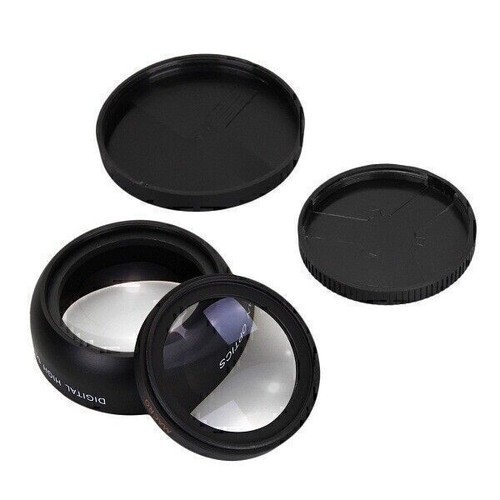 Universal 58mm 0.45x Weitwinkel Makro Objektiv Schwarz Für Canon Sony M9U7 Z2Q0 - Bild 3 von 7