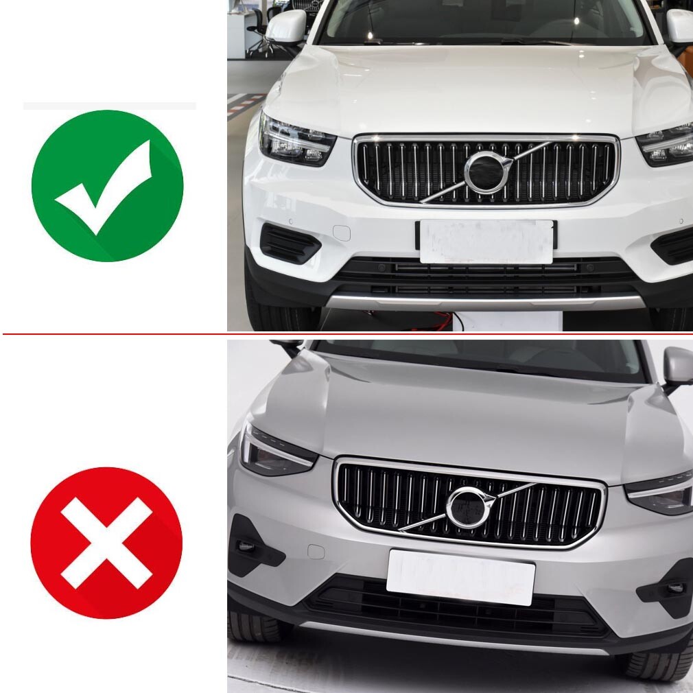 Fits For 2018-2022 Volvo XC40 Front Bumper Tow Hook Lid Cover Cap