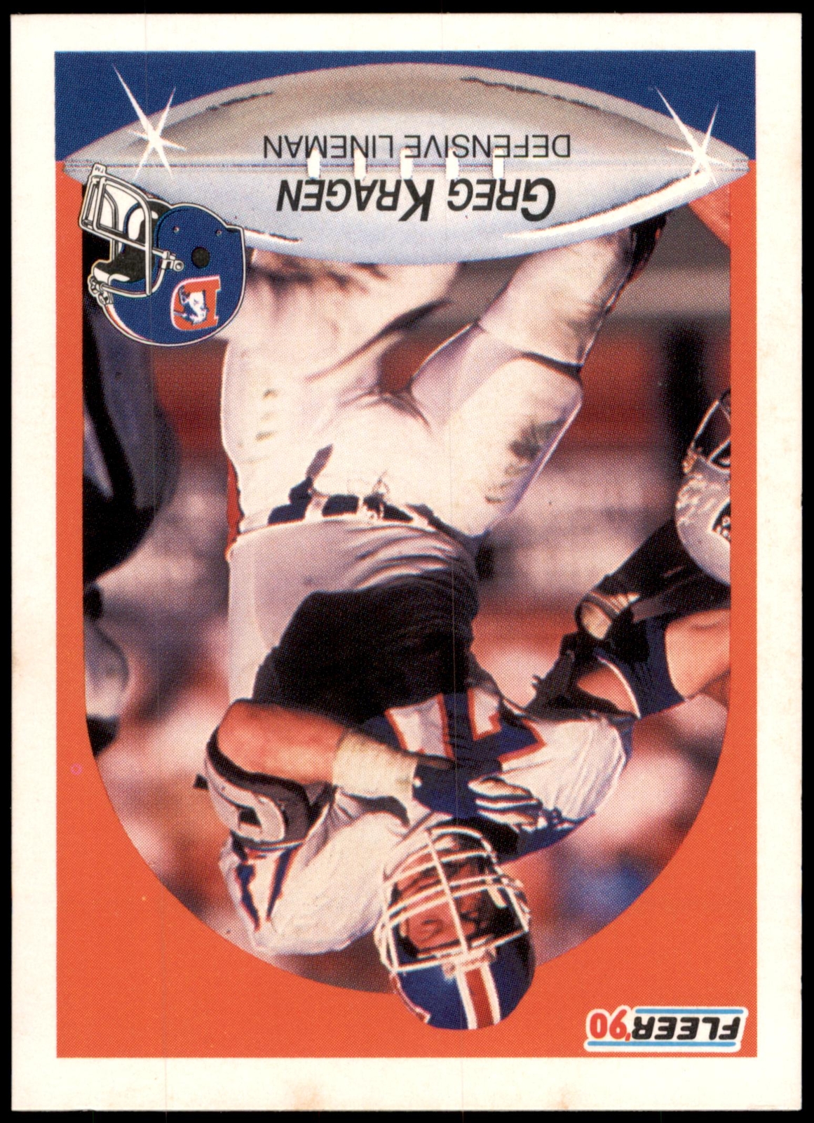 Greg Kragen #26 1990 Fleer