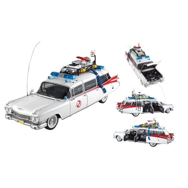 ミニカー Hot Wheels Ghostbusters Ecto-1 1:18 Hot Wheels 1:18 Ghostbusters Ecto 1 Elite 1: 18 DIE-CUT CARS