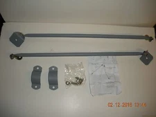 FIXED SUPPORT ARMS, STRUT ASSEMBLY FOR 2"  MASTS, Dish Net., Direct TV  or FTA