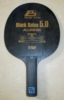 NEU TSP Black Blasa 5.0 Allround Tischtennis Holz table tennis wood new Schläger