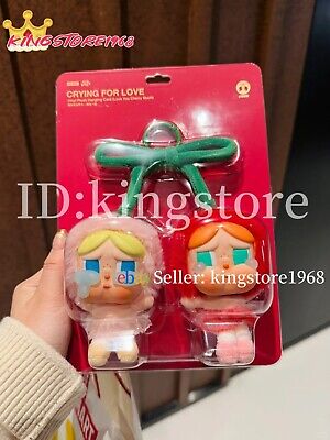 POP MART CRYBABY Crying for Love Plush Pendant Love You POP MART CRYBABY Crying for Love Plush Pendant Love You
