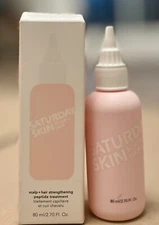 SCALP HAIR TREATMENT strengthen SATURDAY SKIN peptide exfoliate nourish soften