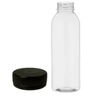Pack of 112 x 500ml Bobby Round Plastic Fruit Juice / Smoothie Bottle + Caps