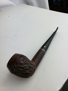WILLARD Imported Briar CARVED YELLOW DOT Tobacco Smoking Pipe