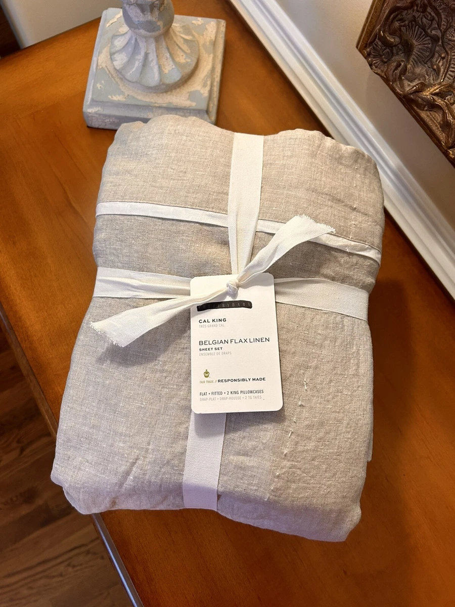 Pottery barn cal king cheap sheets