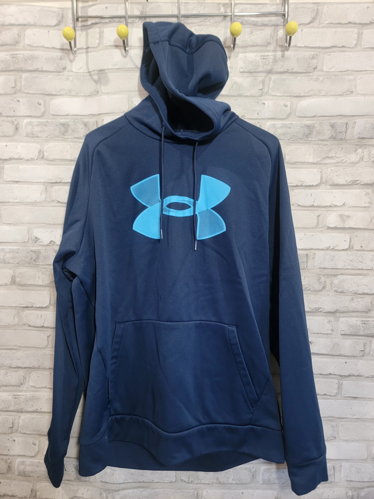 Under Armour Men's Armour Fleece Big Logo Hoodie 1373401 XL Academy Radar