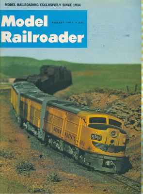 1971 Model Railroader Magazine: Union Pacific Locomotive