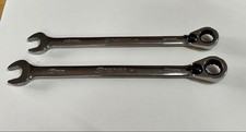 Snap on 14mm 15mm Switching Ratchet Combination Wrench Set Professional