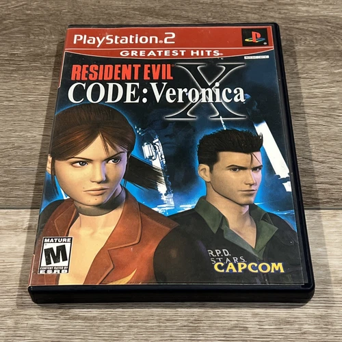 Resident Evil Code: Veronica X - GREATEST HITS - PS2 - CIB