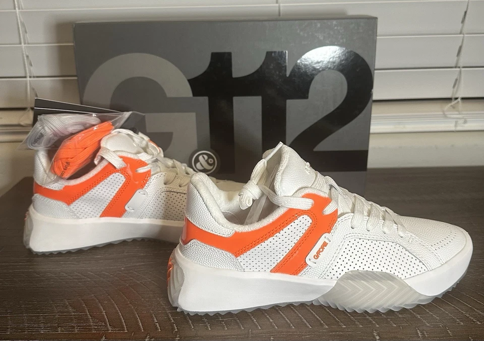 Zapato de calle G/FORE para mujer G.112 blanco/naranja talla-6,5 NUEVO Foto 3 de 4