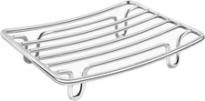 Soap Dish Stainless Steel Bar Soap Holder Shower Self Draining Stand Soap Saver