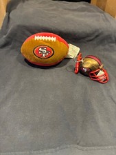 Vintage San Francisco 49ers Silly Slammers Football #180/keychain#237 /working