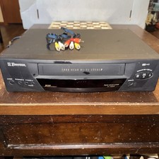 Emerson EV806N Four-Head HI-FI Stereo VHS Player/No Remote/Tested
