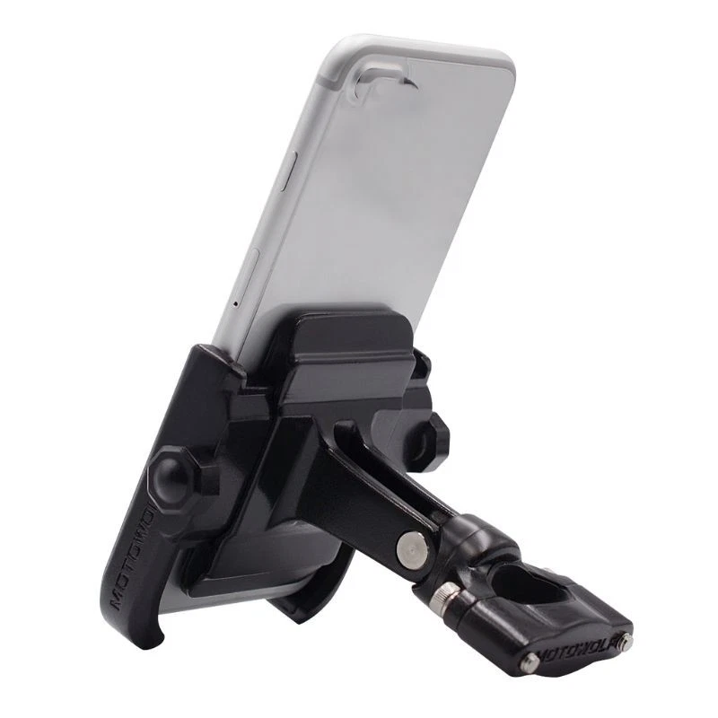 Motorcycle Phone Mount Bicycle Phone Holder for Kawasaki Z1 ZR1100 ZRX1200 Black Foto 3 de 4