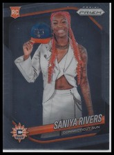 2025 Panini Prizm WNBA Saniya Rivers #150 Connecticut Sun (RC)
